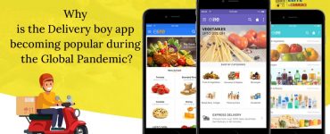 Delivery boy app during Pandemic