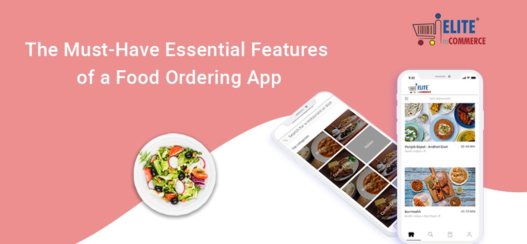 features of food ordering app