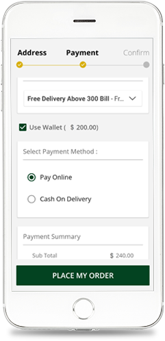 Make partial payments