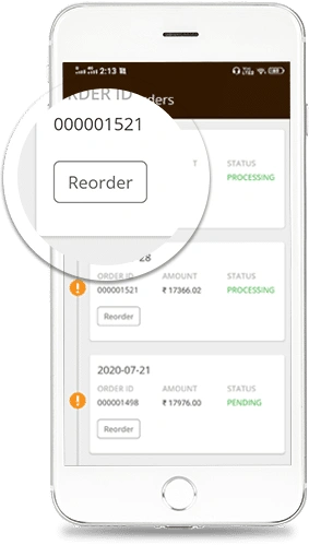 Reorder your Completed orders
